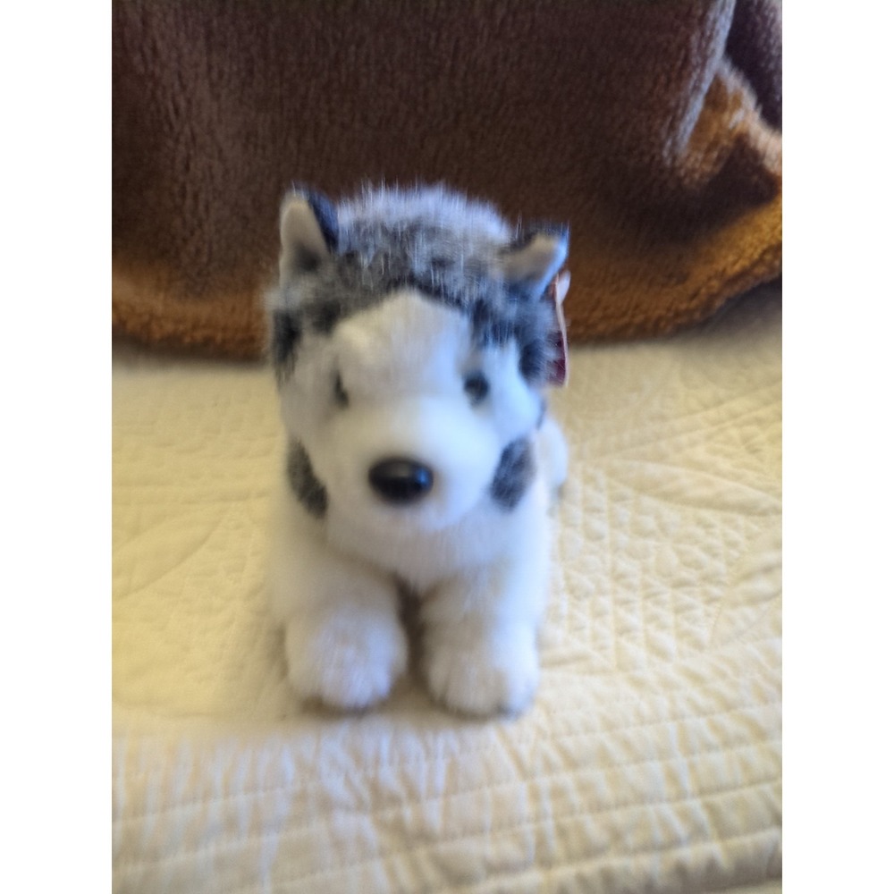 Russ Berrie Blizzard Siberian Husky Dog Plush Stuffed Animal 11"‎